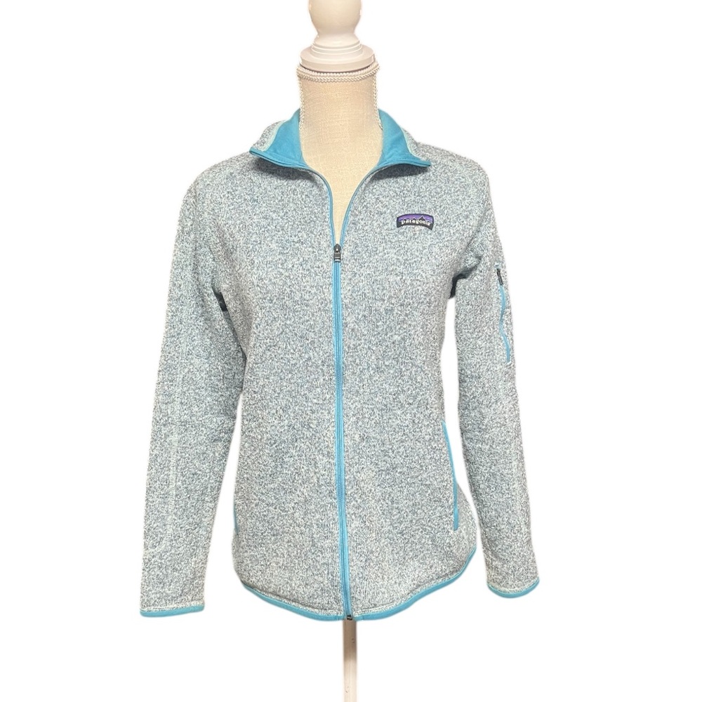 Patagonia Women's Light Blue Jacket‎ Better Sweater